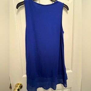Blue Dressy Tank